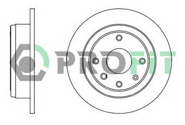Тормозной диск PROFIT 50102002
