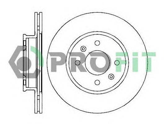 Тормозной диск PROFIT 50102016