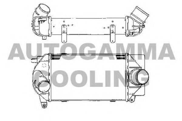 Интеркулер AUTOGAMMA 101911