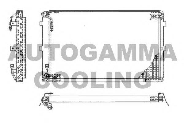 Конденсатор, кондиционер AUTOGAMMA 102825