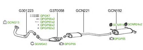 Система выпуска ОГ GT Exhaust 274