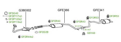 Система выпуска ОГ GT Exhaust 714