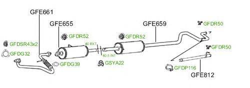 Система выпуска ОГ GT Exhaust 888