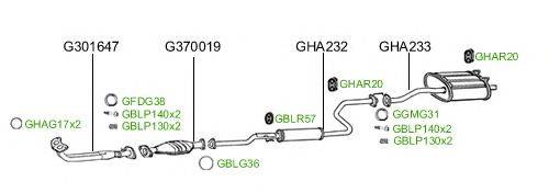 Система выпуска ОГ GT Exhaust 939