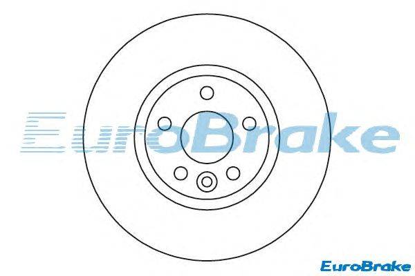 Тормозной диск EUROBRAKE 5815202573