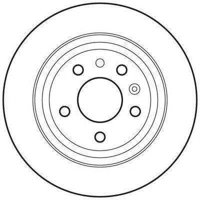 Тормозной диск BENDIX 562682BC