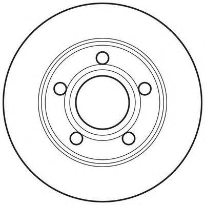 Тормозной диск BENDIX 562690BC