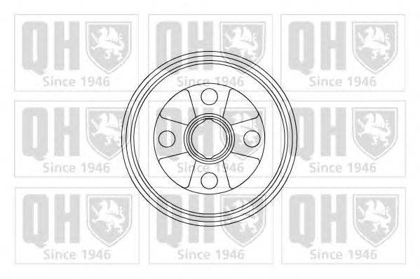 Тормозной барабан QUINTON HAZELL BDR510