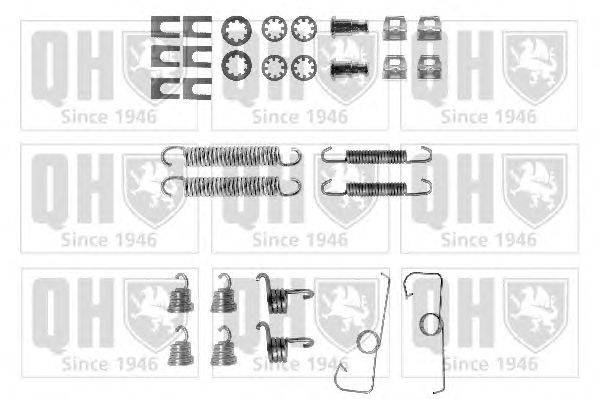 Комплектующие, тормозная колодка QUINTON HAZELL BFK370