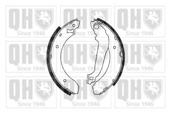 Комплект тормозных колодок QUINTON HAZELL BS615