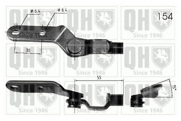 Газовая пружина, крышка багажник QUINTON HAZELL QTS840276