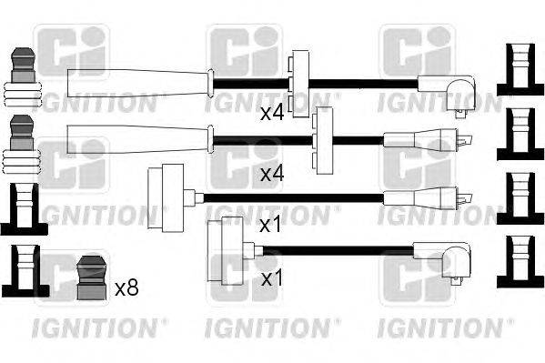 Комплект проводов зажигания QUINTON HAZELL XC527