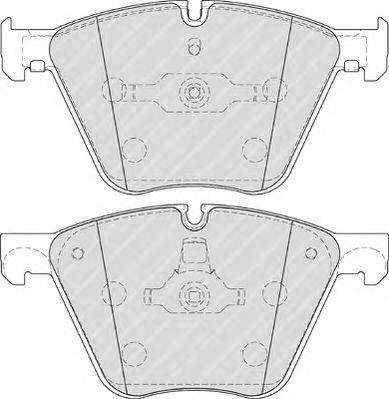 Комплект тормозных колодок, дисковый тормоз FERODO FDB4287