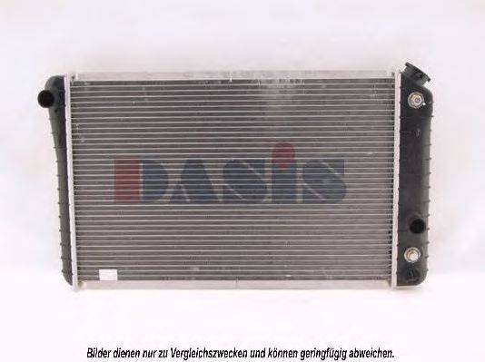 Радиатор, охлаждение двигателя AKS DASIS 520240N