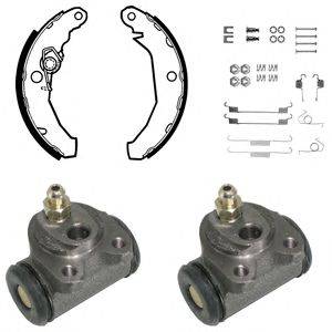 Комплект тормозных колодок DELPHI KP734