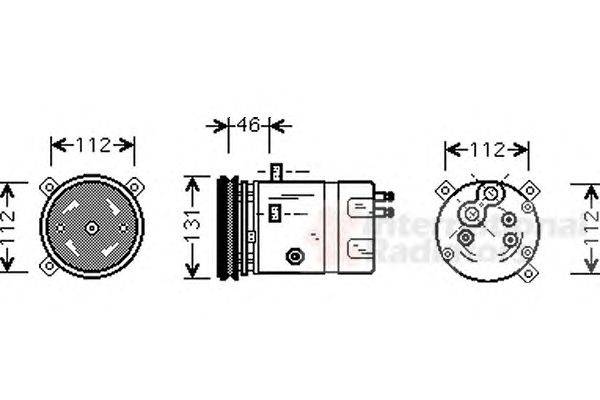 Компрессор, кондиционер SCHLIECKMANN 6037K278