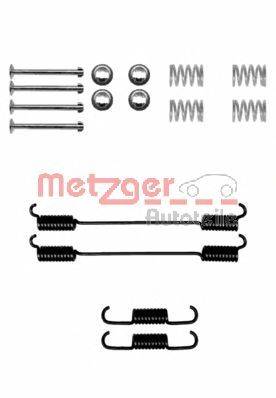 Комплектующие, тормозная колодка METZGER 105-0796