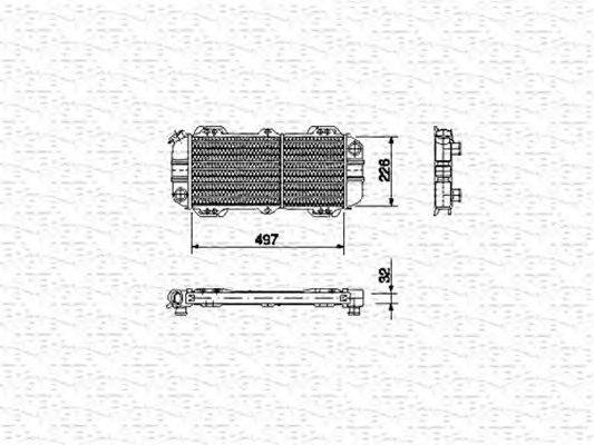 Радиатор, охлаждение двигателя AKS DASIS 90130