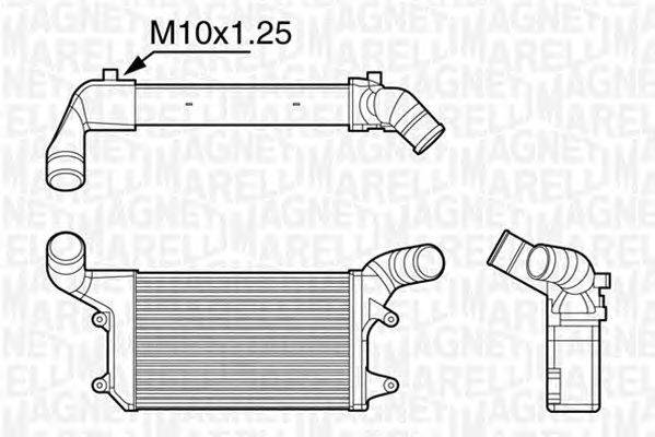 Интеркулер MAGNETI MARELLI 351319201590