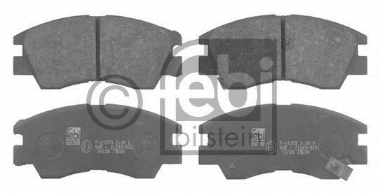 Комплект тормозных колодок, дисковый тормоз FEBI BILSTEIN 21373