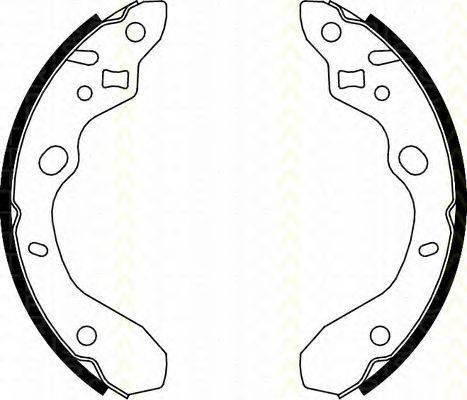 Комплект тормозных колодок TRISCAN 8100 50611