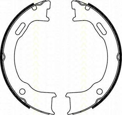 Комплект тормозных колодок, стояночная тормозная система TRISCAN 8100 80005