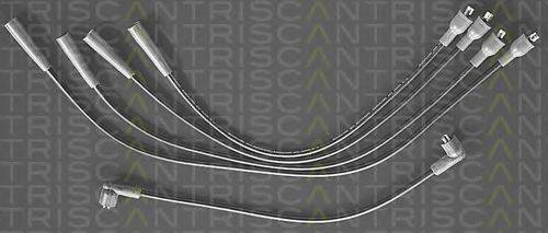 Комплект проводов зажигания TRISCAN 8860 4007