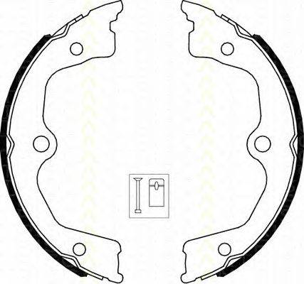 Комплект тормозных колодок, стояночная тормозная система TRISCAN 8100 40009
