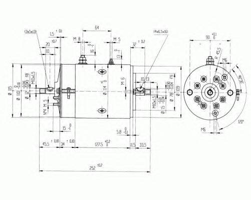 Электродвигатель EFEL 36197