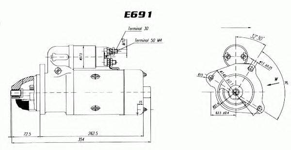 Стартер EFEL 100109