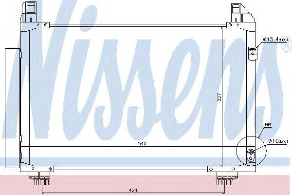 Конденсатор, кондиционер NISSENS 940131