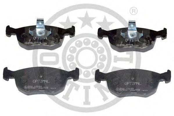 Комплект тормозных колодок, дисковый тормоз OPTIMAL 21579
