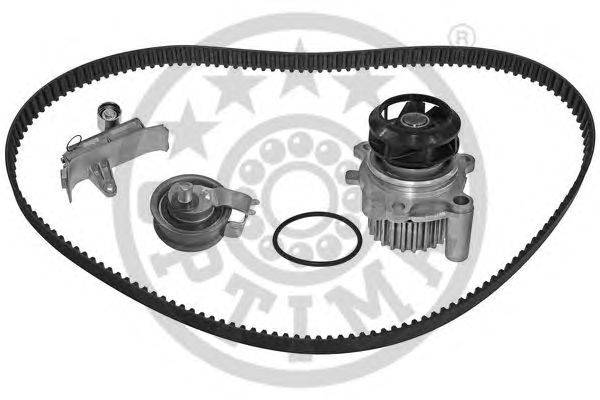 Водяной насос + комплект зубчатого ремня OPTIMAL SK-1660AQ1