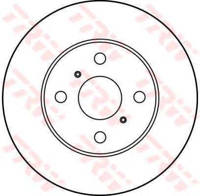 Тормозной диск TRW DF1921