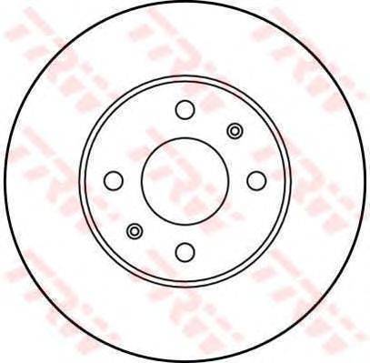 Тормозной диск OBTEC A/S 151548