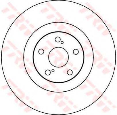 Тормозной диск TRW DF4101S