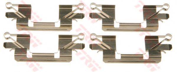 Комплектующие, колодки дискового тормоза TRW PFK606