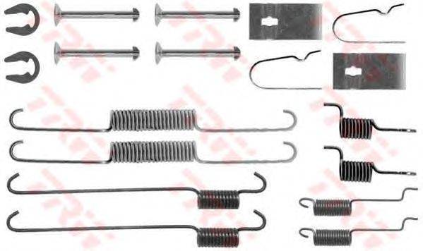 Комплектующие, тормозная колодка TRW SFK352