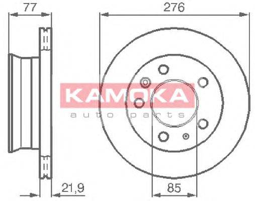 Тормозной диск KAMOKA 103306