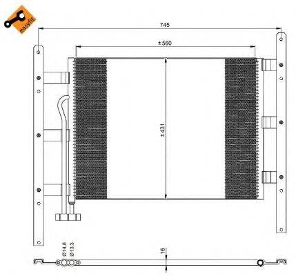 Конденсатор, кондиционер NRF 35329