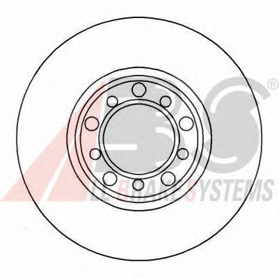 Тормозной диск A.B.S. 15781 OE