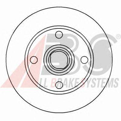 Тормозной диск A.B.S. 15889