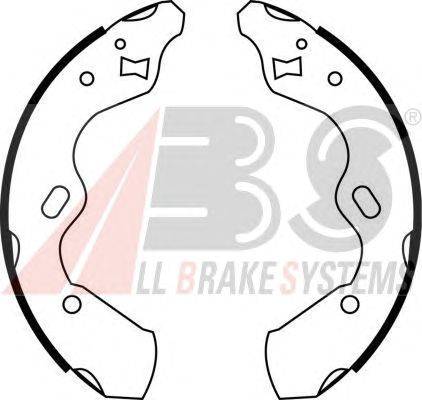 Комплект тормозных колодок A.B.S. 40688