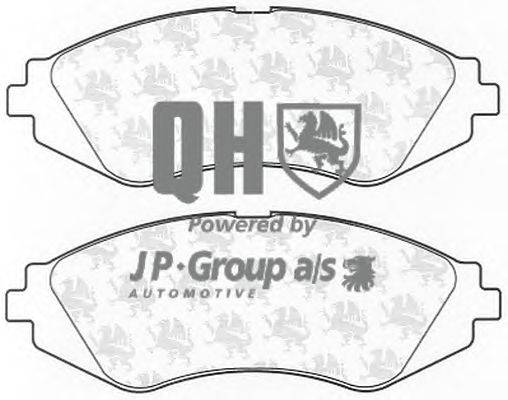 Комплект тормозных колодок, дисковый тормоз JP GROUP BP1069