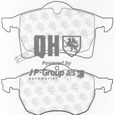 Комплект тормозных колодок, дисковый тормоз JP GROUP BP984
