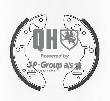 Комплект тормозных колодок JP GROUP BS803