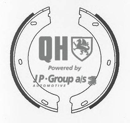 Комплект тормозных колодок, стояночная тормозная система JP GROUP 4163900619