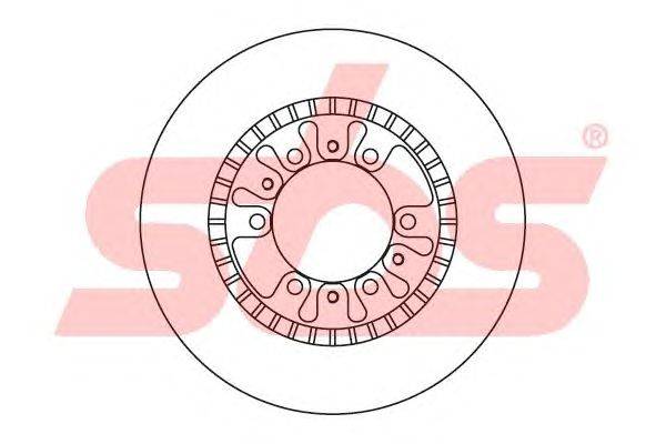 Тормозной диск sbs 1815203028
