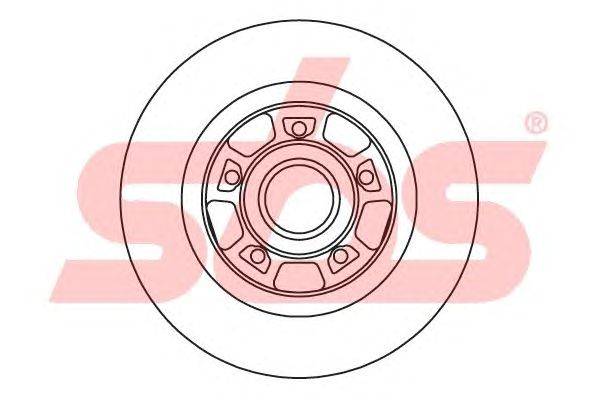 Тормозной диск sbs 1815203975