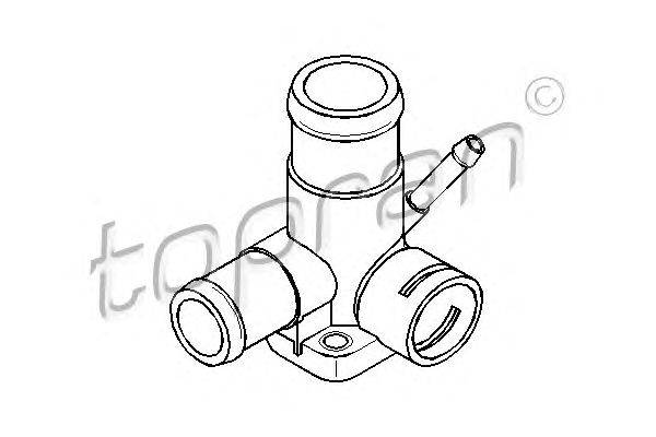 Фланец охлаждающей жидкости TOPRAN 101 457